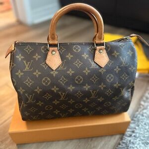Louis Vuitton Brown Monogram Satchel